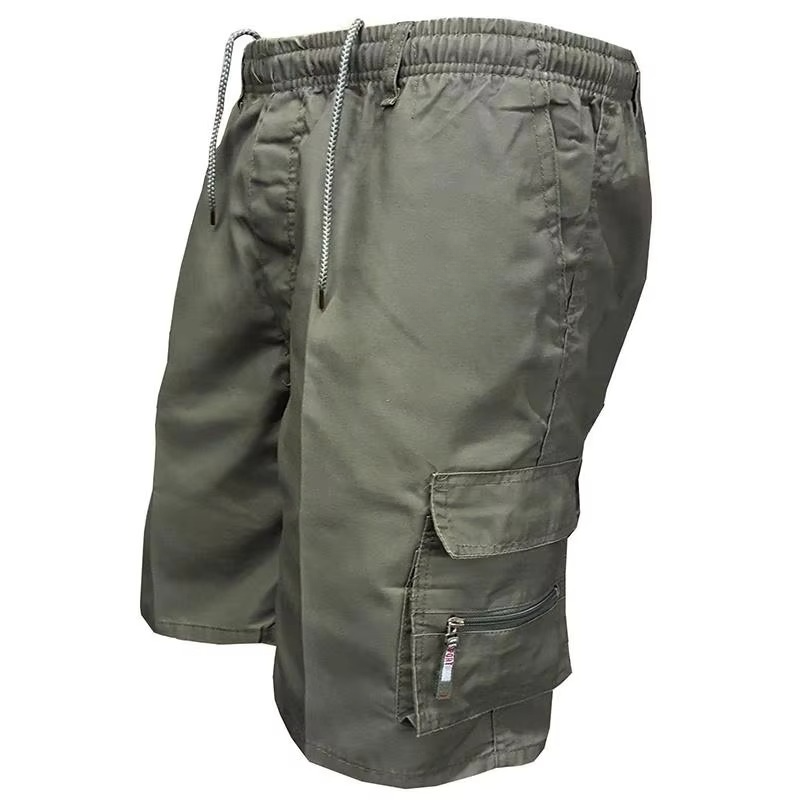 Comfortable Men's Relaxed Fit Cargo Shorts with Multiple Pockets