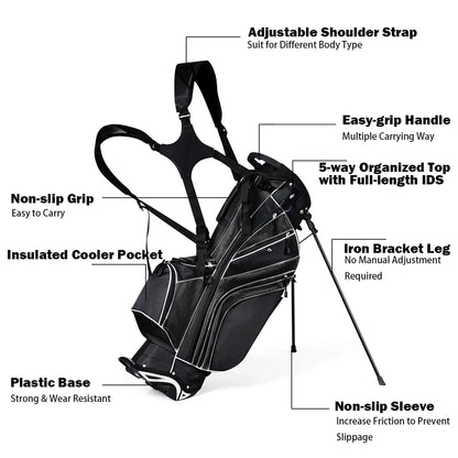 Lightweight Golf Club Carry Bag