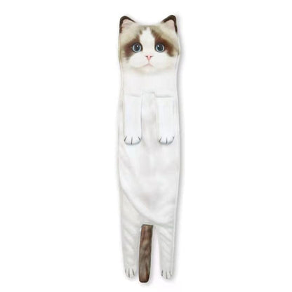 Adorable Kitty Beach Towel