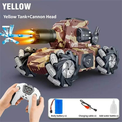 Fun Rotating Splash Water Gun Tank