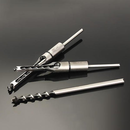 Precise Square Mortise Drill Bit Set - Halri
