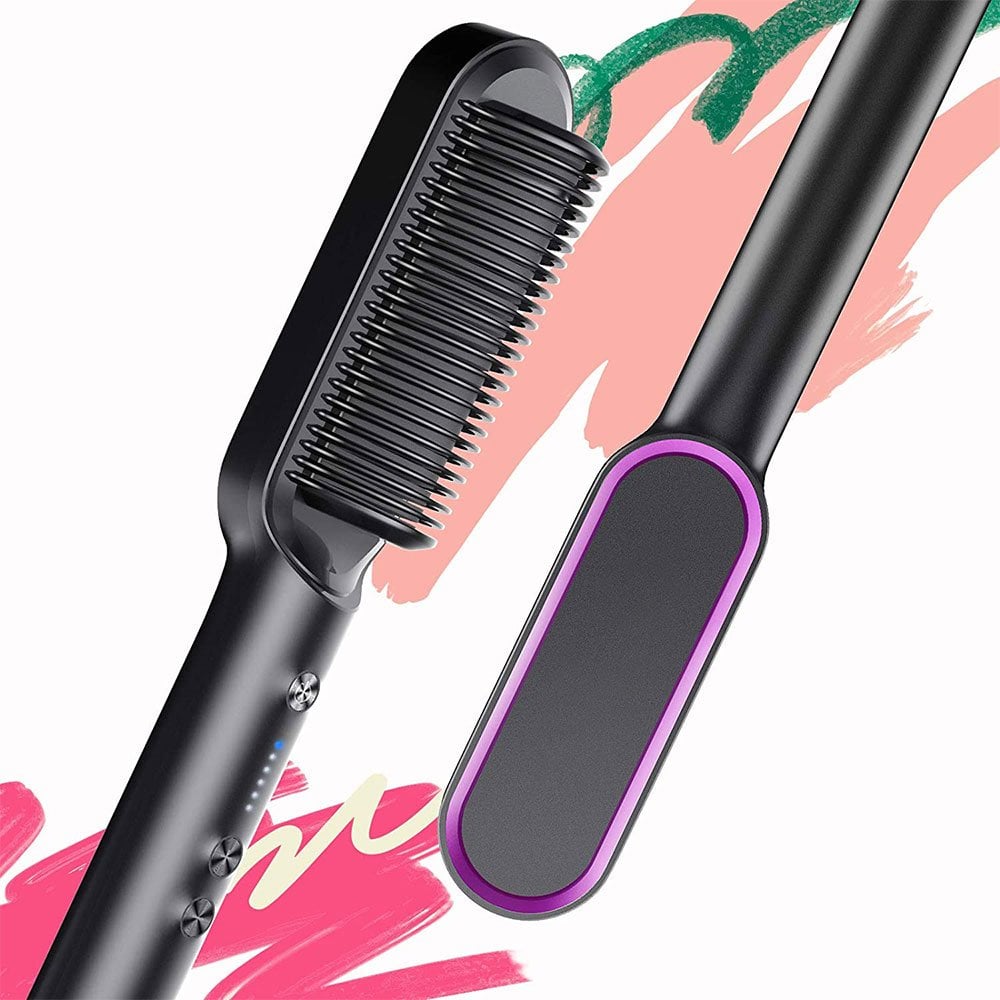 Ionic Hair Straightening Brush Comb - Halri