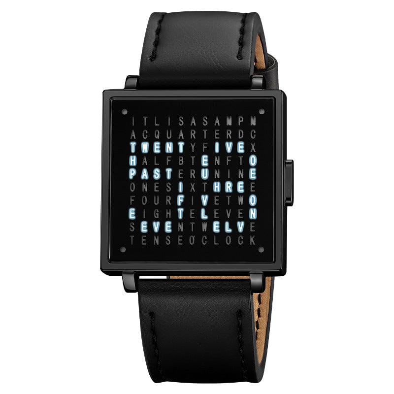 Stylish Slim Metal Unisex Watch