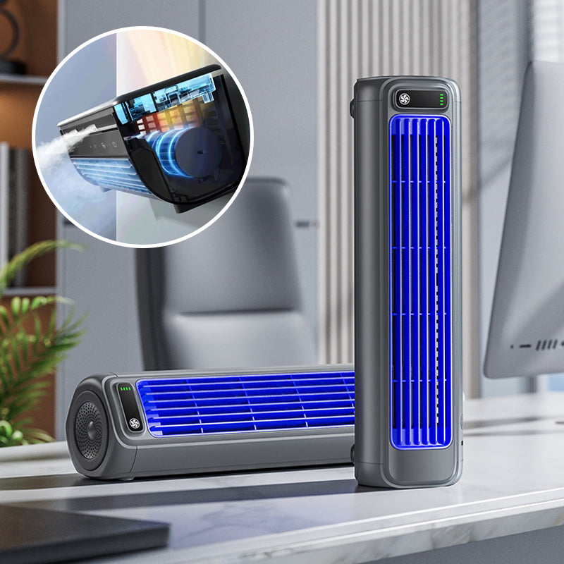 Compact Battery Powered Cooling Fan