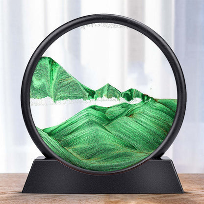 Colorful Kinetic Sand Art Decoration