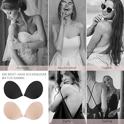 Stick On Invisible Bra Strap Solution - Halri