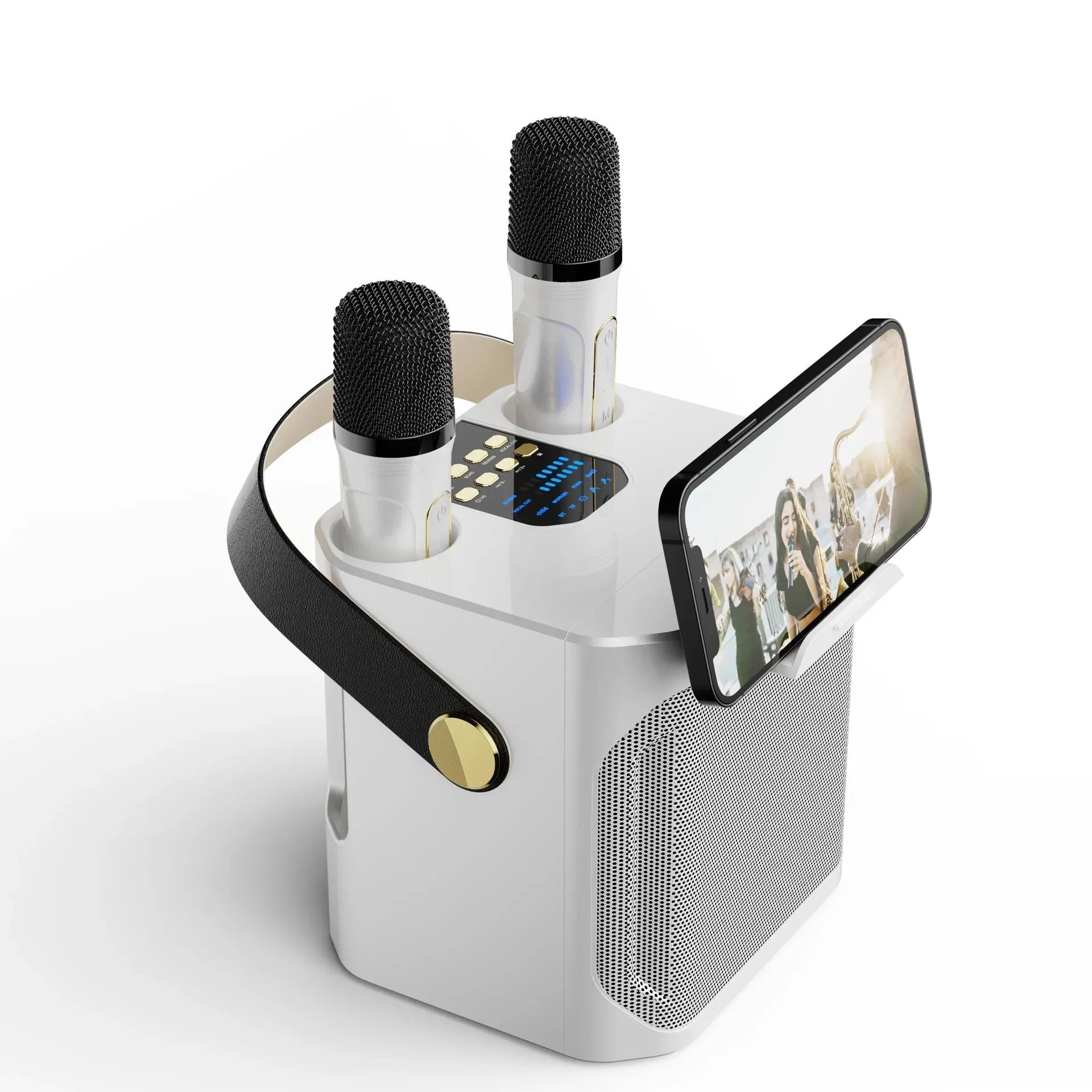 Compact Wireless Karaoke Speaker – 360° Sound - Halri