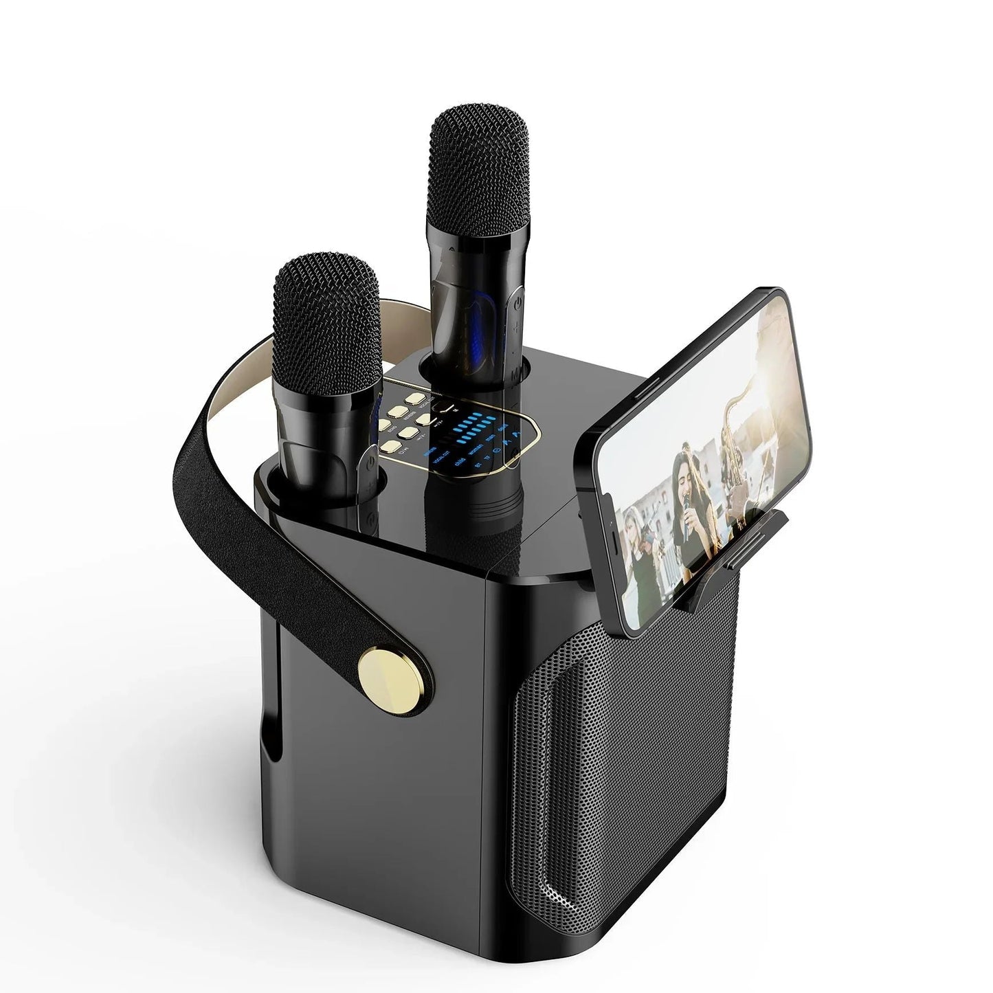 Compact Wireless Karaoke Speaker – 360° Sound
