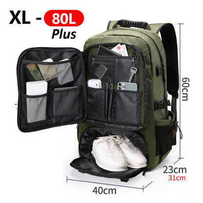 Spacious Explorer Extra Large Hiking Backpack