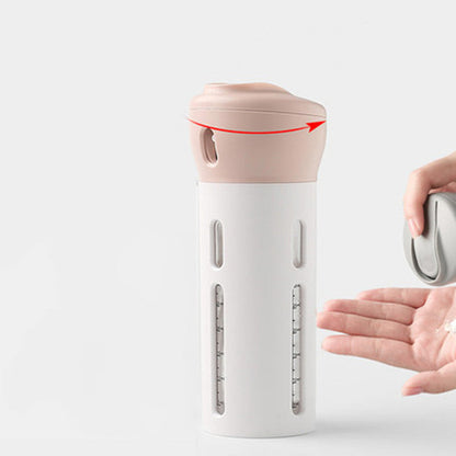 Travel Size 4-in-1 Refillable Bottle Dispenser