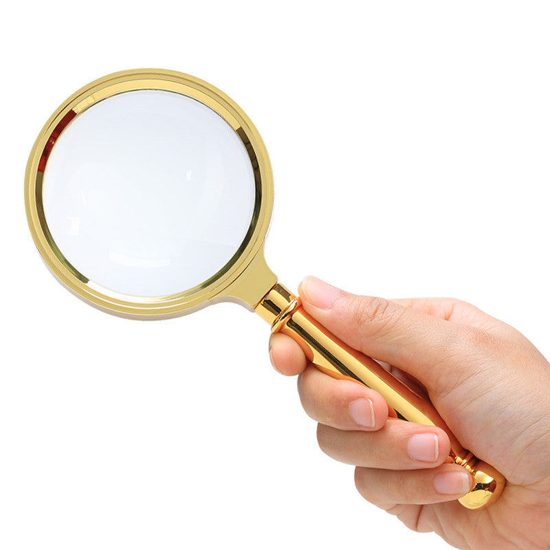 Portable 10X Magnifying Glass for Reading Small Text - Halri