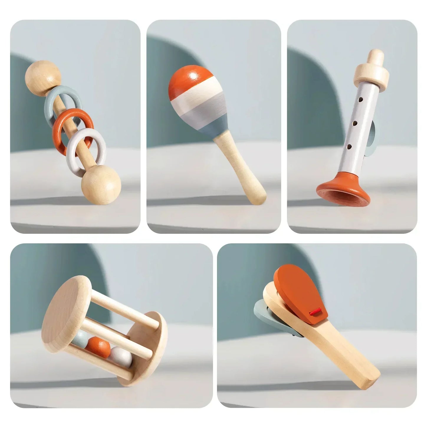 Kid-Friendly Wood Musical Instrument Kit for Kids