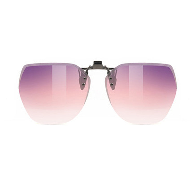 Polarized Clip-On Sunglasses for Men, Anti-Glare Driving