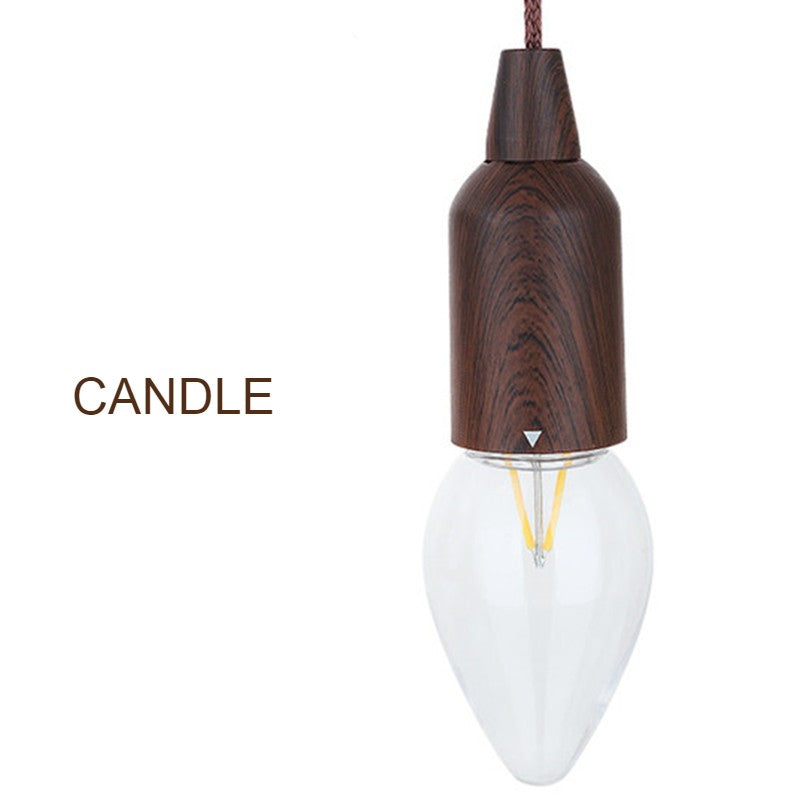 Compact Rechargeable Solar LED Outdoor Bulb