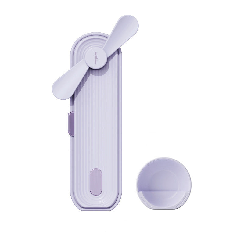 Compact Rechargeable Personal Fan with Power Bank