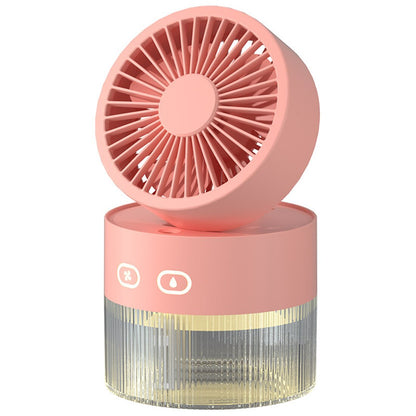 Portable Compact Folding USB Desk Fan Heater