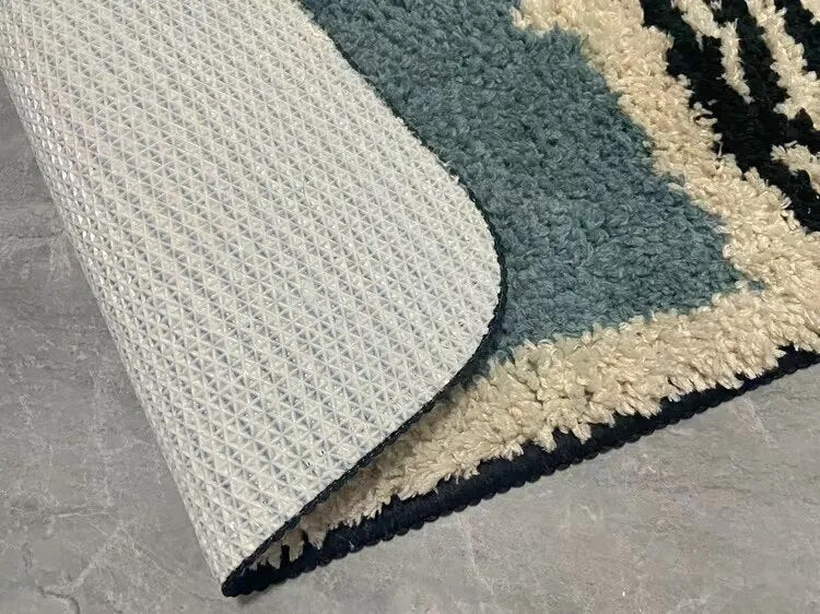 Soft Handmade Bathroom Mat with Unique Pattern