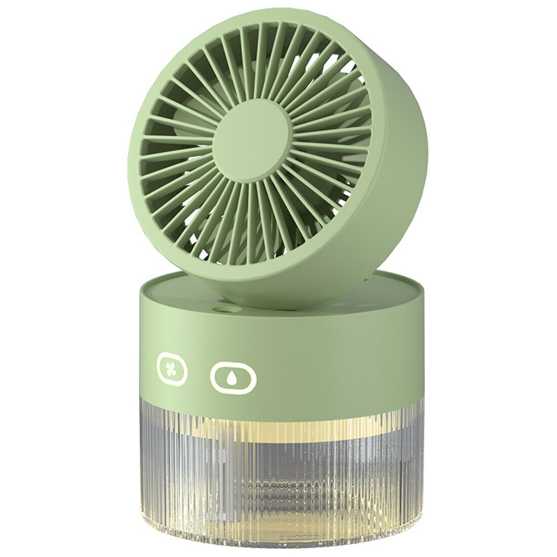 Portable Compact Folding USB Desk Fan Heater - Halri