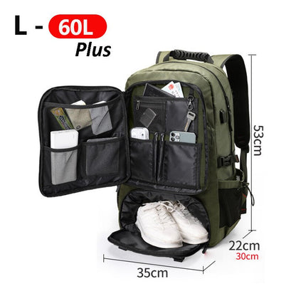 Spacious Explorer Extra Large Hiking Backpack