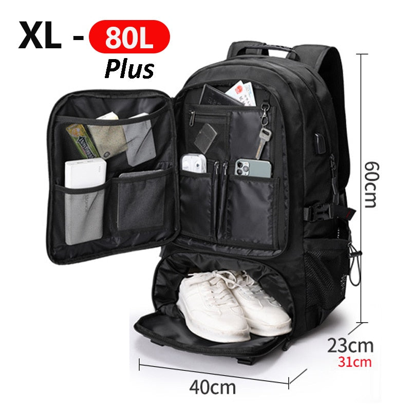 Spacious Explorer Extra Large Hiking Backpack
