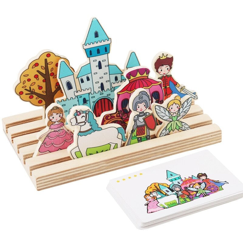 Fun 3D Wooden Brain Teaser Puzzle