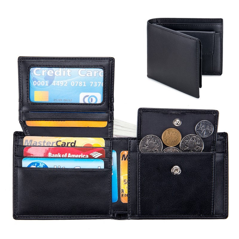 Slim Men's Leather Card Wallet - Halri