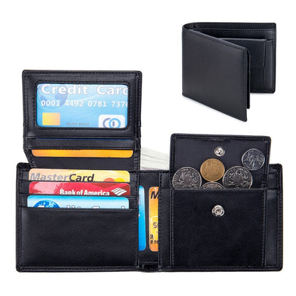 Slim Men's Leather Card Wallet - Halri