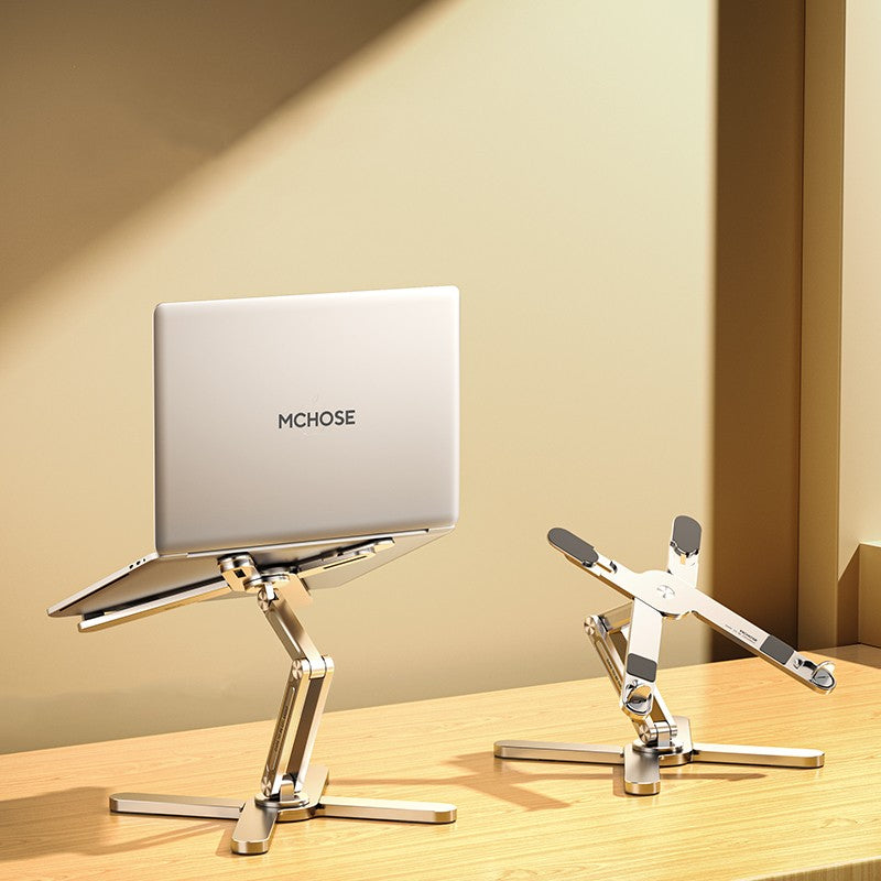 Portable Adjustable Cooling Laptop Desk Stand - Halri