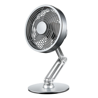 Compact Portable 360 Degree Metal Mini Desk Fan