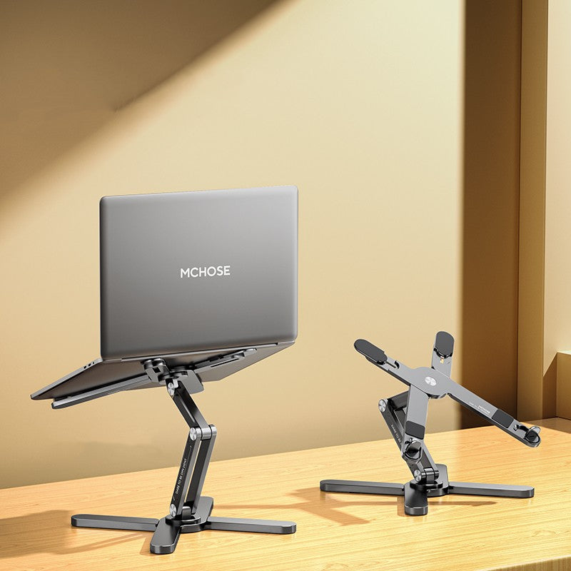 Portable Adjustable Cooling Laptop Desk Stand