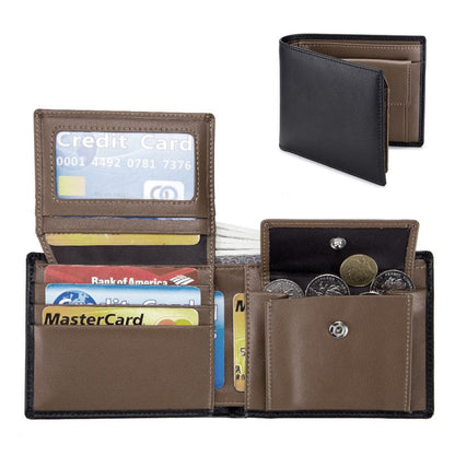 Slim Men's Leather Card Wallet