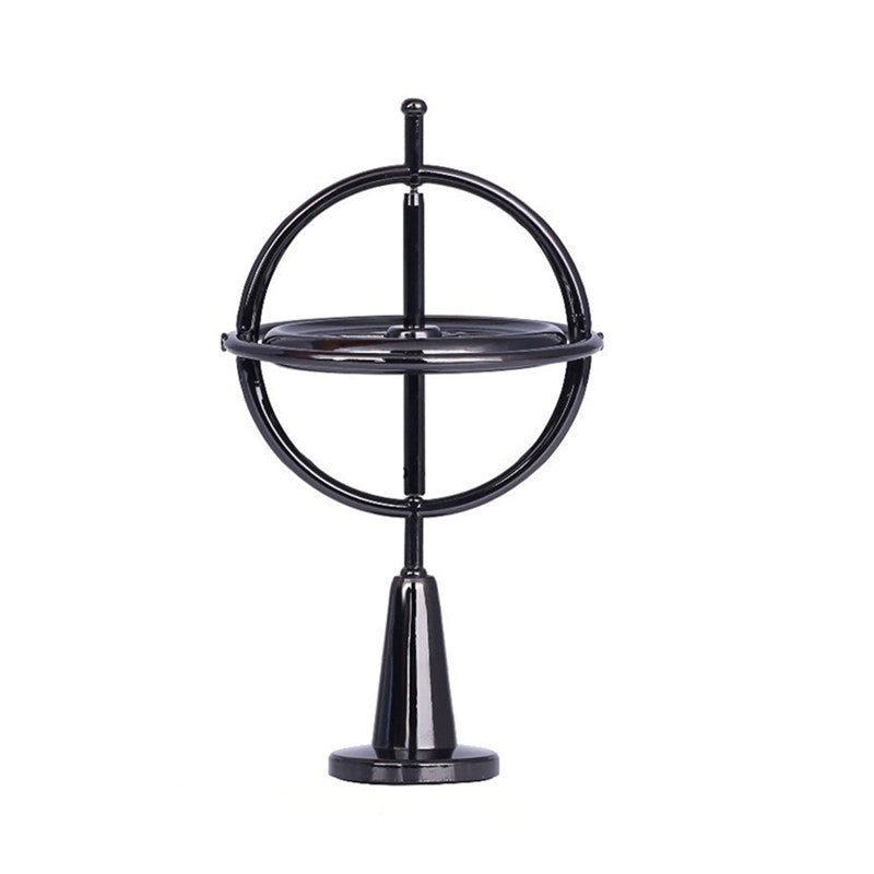 Relaxing Desk Top Spinning Metal Gyro Toy