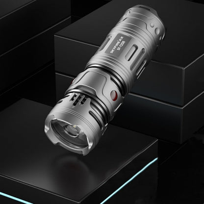 Bright LED Pocket Flashlight with Rechargeable Battery