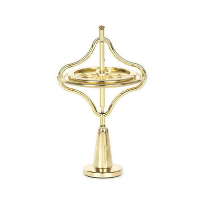 Relaxing Desk Top Spinning Metal Gyro Toy