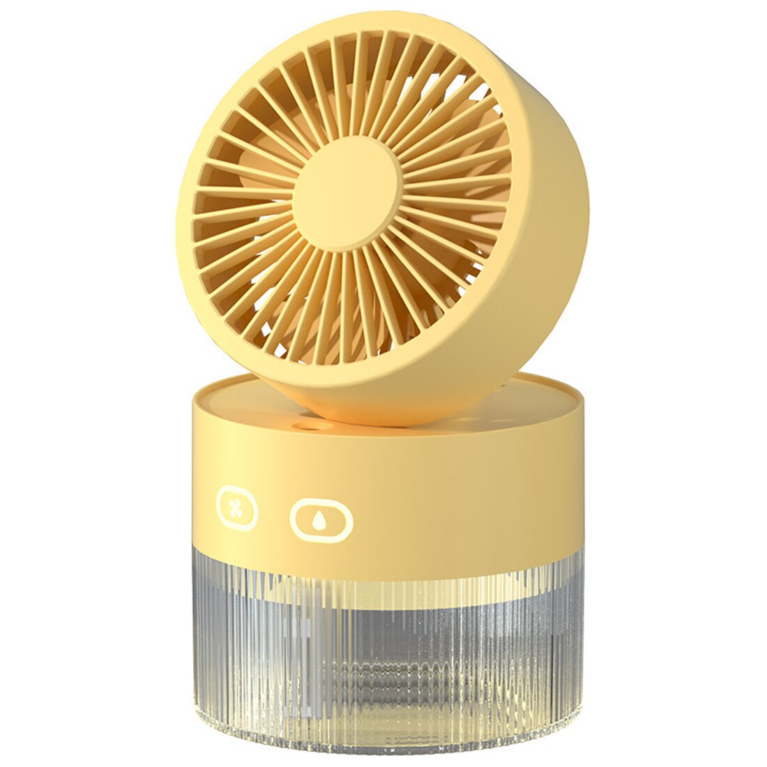 Portable Compact Folding USB Desk Fan Heater