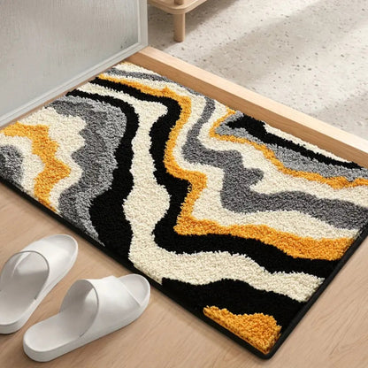 Comfortable Bathroom Mat – Grip Bottom, Plush & Fast Dry Rug