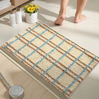 Comfortable Bathroom Mat – Grip Bottom, Plush & Fast Dry Rug