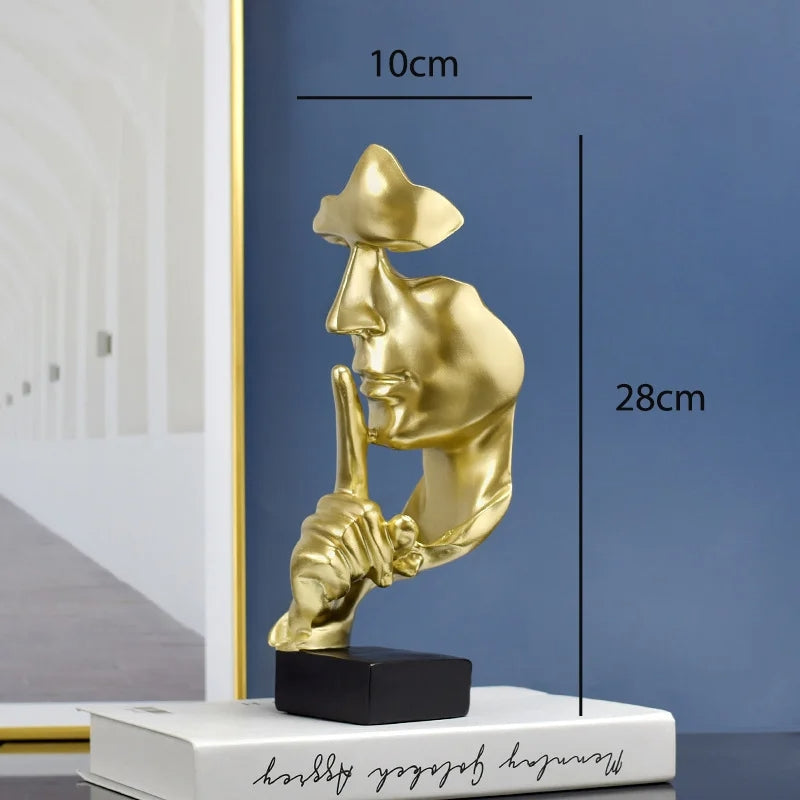 Inspirational Modern Thinker Figurine Home Decor