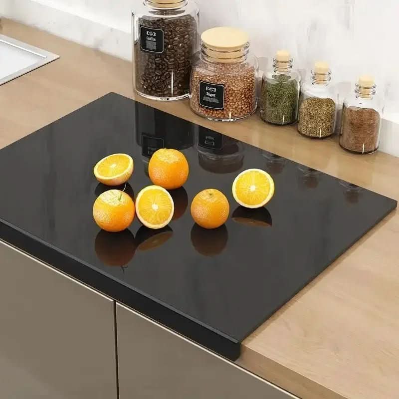 Easy Clean Kitchen Cutting Board with Non Slip Base - Halri