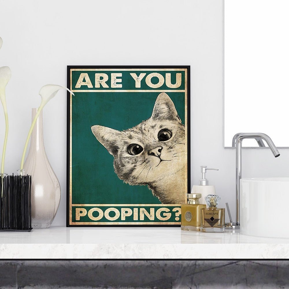 Quirky Funny Toilet Seat Cover - Halri