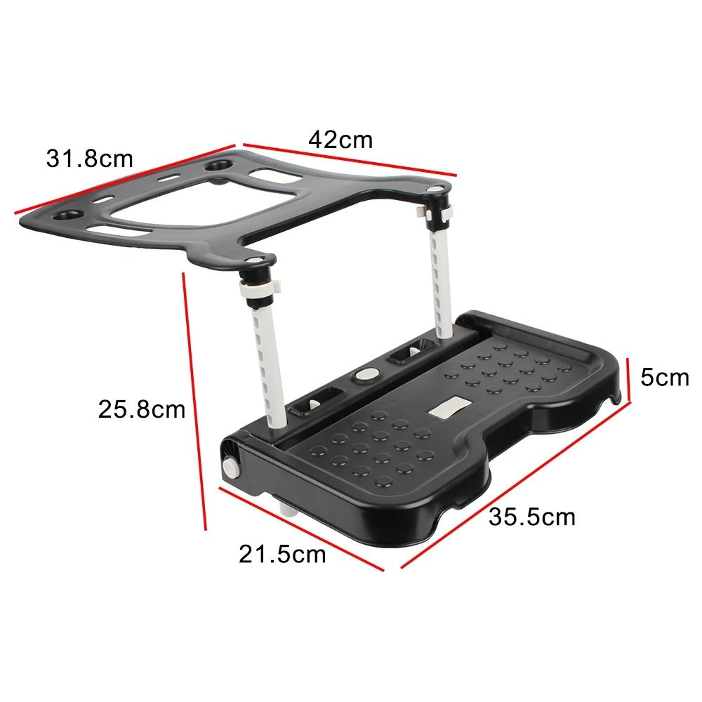 Adjustable Foldable Car Safety Seat Footrest for Kids