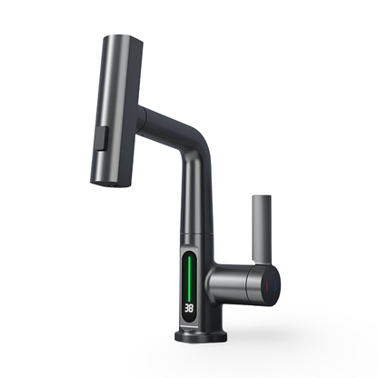 Smart Kitchen Faucet with Digital Temperature Control