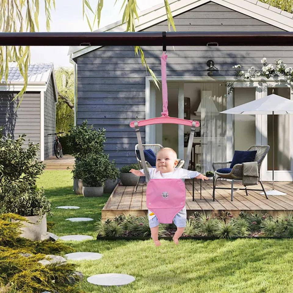 Adjustable Baby Doorway Swing Toy – Safe Indoor Swing for Babies & Toddlers 6 Months+