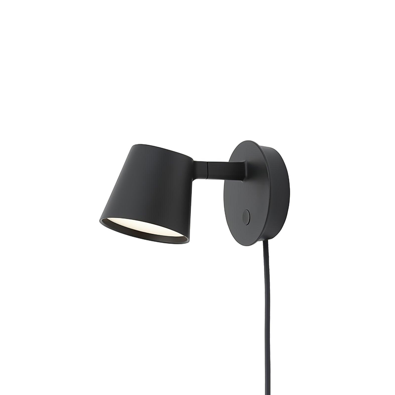 Slim LED Plug in Wall Light with Adjustable Arm - Halri
