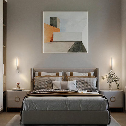 Adjustable Wall Reading Light with Dual LED Heads – Modern Slim Linear Design & Rotatable Arm 3