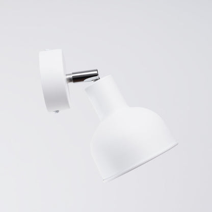 Adjustable White Bell Wall Light – Modern Minimalist Wall Lamp with Adjustable Shade for Living Rooms, Bedrooms, and Offices 4