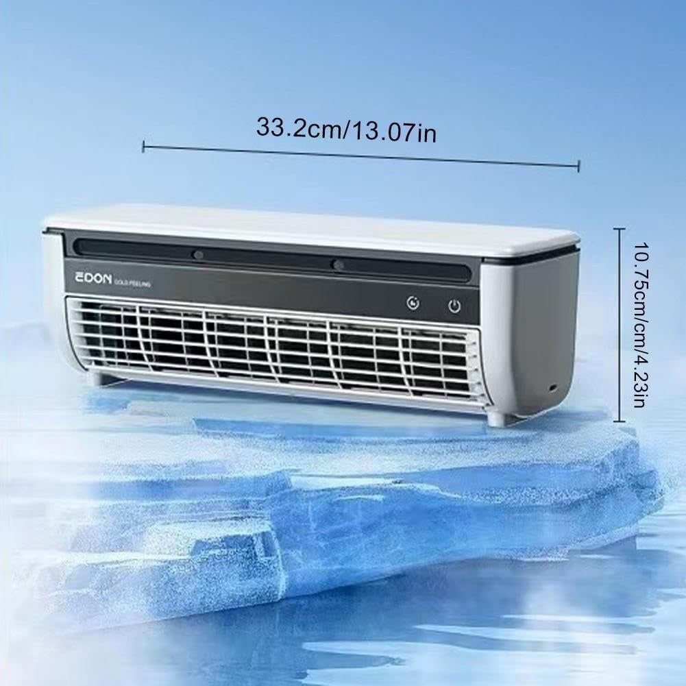 Advanced Air Conditioner With Humidifying Airflow, Wireless Operation, 3 Wind Speed Levels, Easy Installation