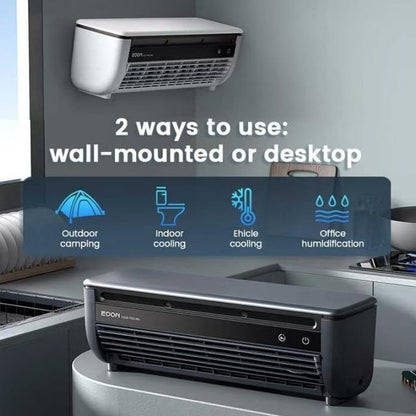 Advanced Air Conditioner With Humidifying Airflow, Wireless Operation, 3 Wind Speed Levels, Easy Installation