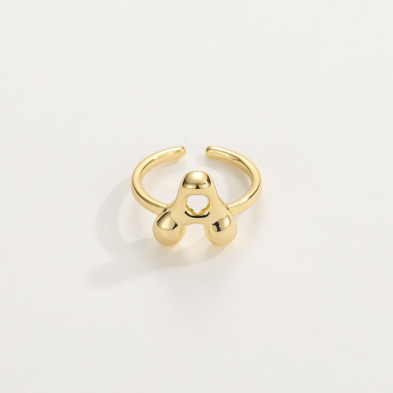 Personalized Fun Alphabet Initial Ring - Halri