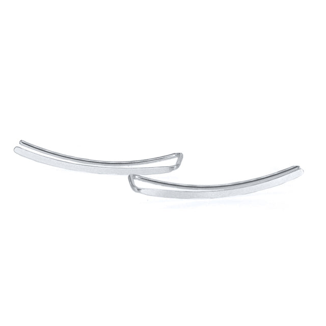 Elegant Silver Drop Earrings